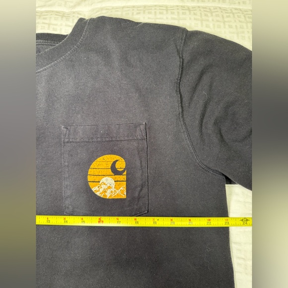 Lot Of 2 Men’s Carhartt T-shirts Size L Relaxed Fit Logo - Picture 6 of 12